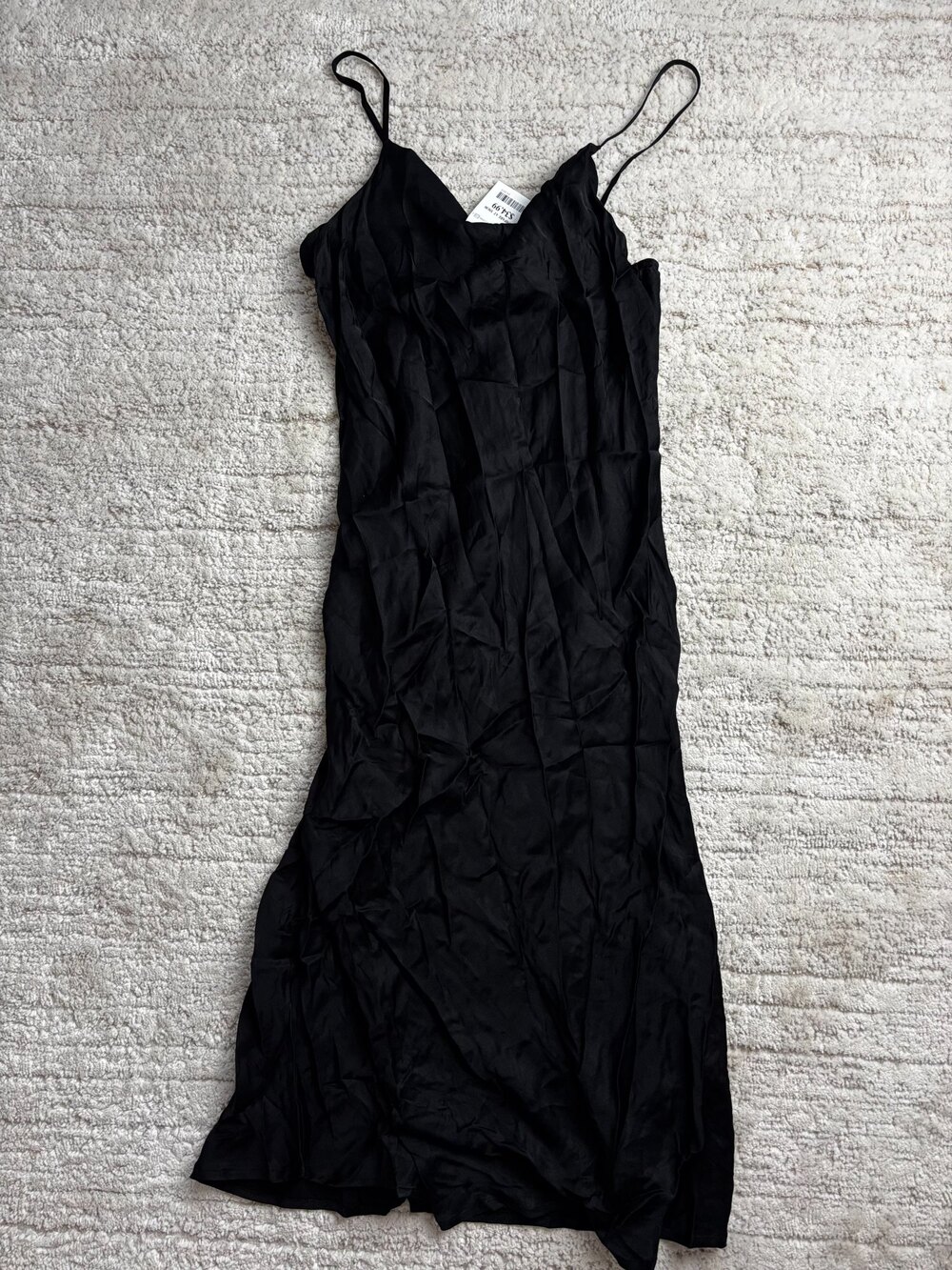 Young Fabulous And Broke Black Slip Dress Spaghetti Strap Size S